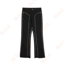 straight jeans basic style pants